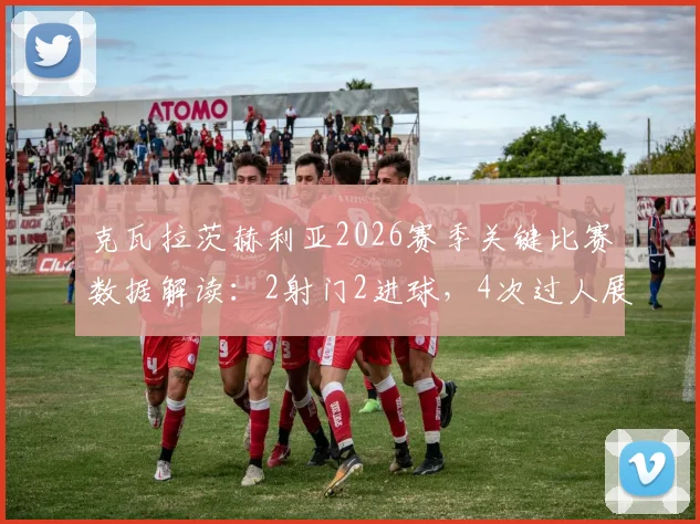 克瓦拉茨赫利亚2026赛季关键比赛数据解读：2射门2进球，4次过人展现超强效率